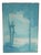 Lupi, Abstract Blue Composition, Oil on Canvas, 1970s For Sale