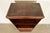 Henredon Style Mid-Century Modern Hollywood Regency Campaign Burled Walnut Bookcase With Drop Front Secretary Desk, Circa 1970s For Sale - Image 12 of 15