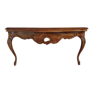 Vintage French Style Console Table For Sale