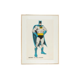 Batman, The Caped Crusader, Comic Poster For Sale
