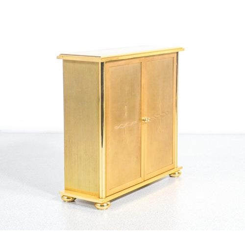 Blue 8-Day Table Clock from LUXOR, Switzerland, 1960s For Sale - Image 8 of 18