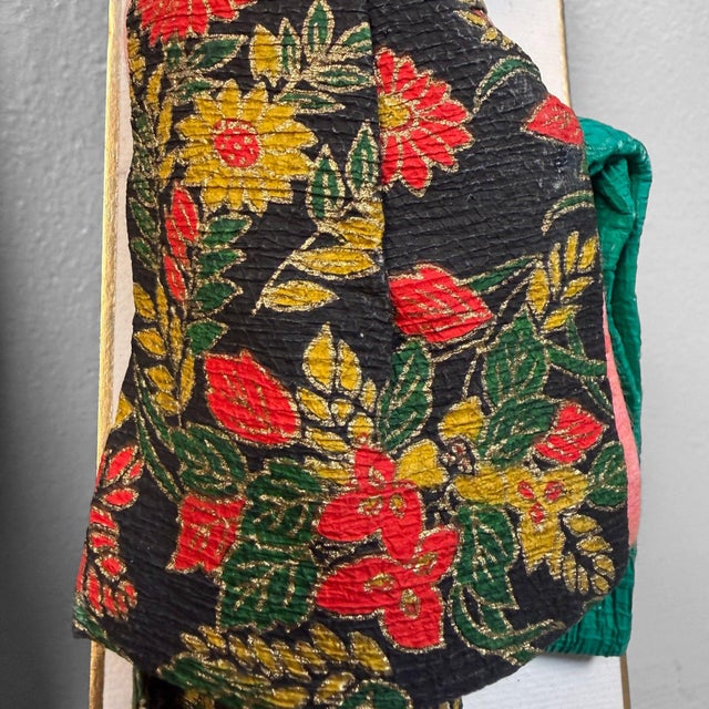 Vintage Japanese Geisha Figures on Shikishi Panels, 1950s, Set of 5 For Sale - Image 16 of 18