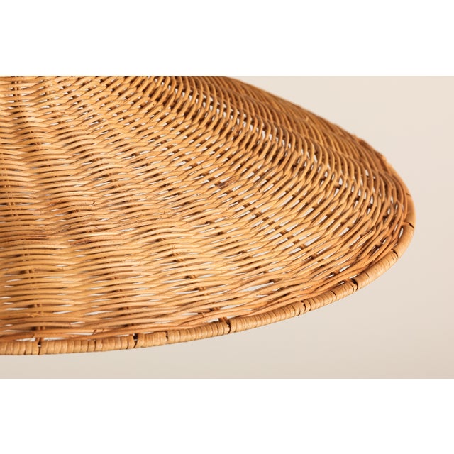 Mitzi Laudine 24.5 in. 1 Light Pendant in Aged Brass Finish For Sale - Image 9 of 11