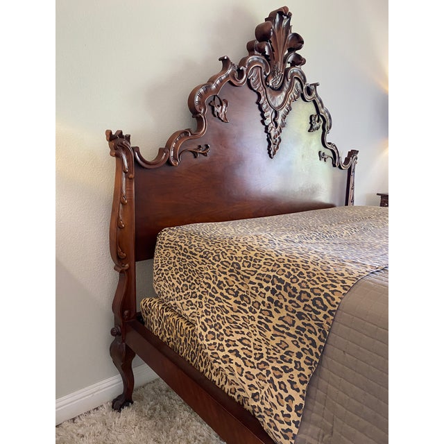 Ralph Lauren by Henredon Hudson Mahogany Queen Bedframe Chairish