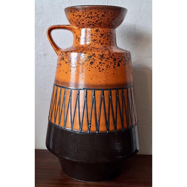 Large Vintage Brutalist Ceramic Floor Vase, 1970s For Sale - Image 10 of 10