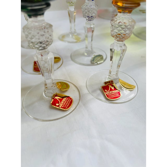 Lead Crystal Glasses from Nachtmann, 1960s, Set of 18 For Sale - Image 4 of 13