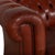 Brown Vintage Chesterfield Leather Three-Seater Brown Sofa For Sale - Image 8 of 16
