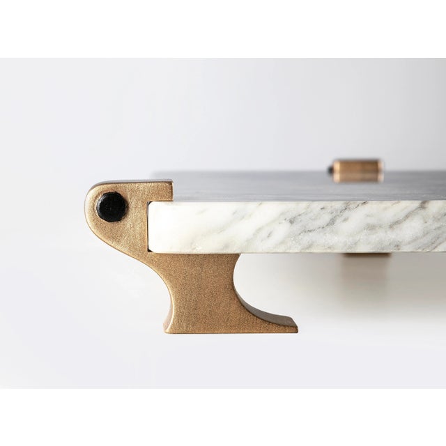 Stone Pardalis Rectangle Marble Tray For Sale - Image 7 of 9