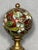Vintage Cloisonne Floral Lamp Finial For Sale - Image 4 of 10