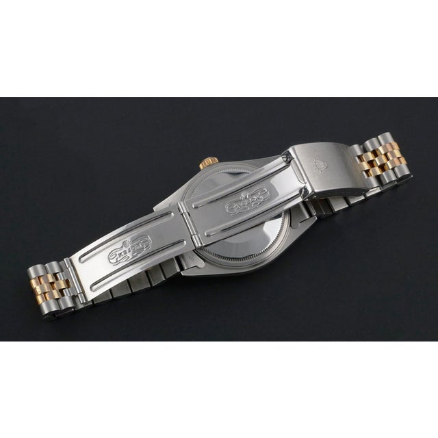 Steel & Gold Rolex Datejust 36 Champagne Dial Ref 16013 For Sale In Tampa - Image 6 of 7