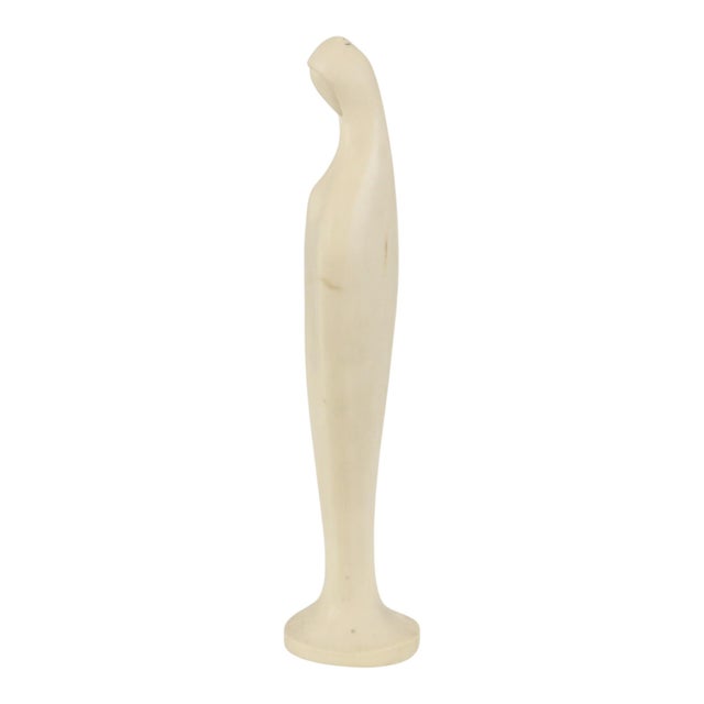 Art Deco Italian Statue of Mary with Child from Faro For Sale - Image 5 of 14