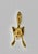 1930s English Brass Fox Door Knocker For Sale - Image 4 of 5