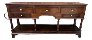 18th Century English Dresser Base
