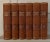 Fine Leather Bindings / Books - History of the Kingdom of Denmark - Danmarks Riges Historie - 6 Volumes For Sale - Image 4 of 14