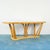 Dining table in Dassi style. Structure of the wooden table with support glass marble effect floor. Complete with 6 wooden...