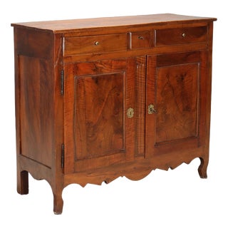 Early 19th Century Baroque Walnut Sideboard, France For Sale