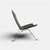 Black Leather PK22 Lounge Chair by Poul Kjærholm for Fritz Hansen, Denmark, 1960s For Sale - Image 12 of 12