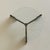 French French Brutalist Round Wood + Glass Coffee Table, 1960s For Sale - Image 3 of 8