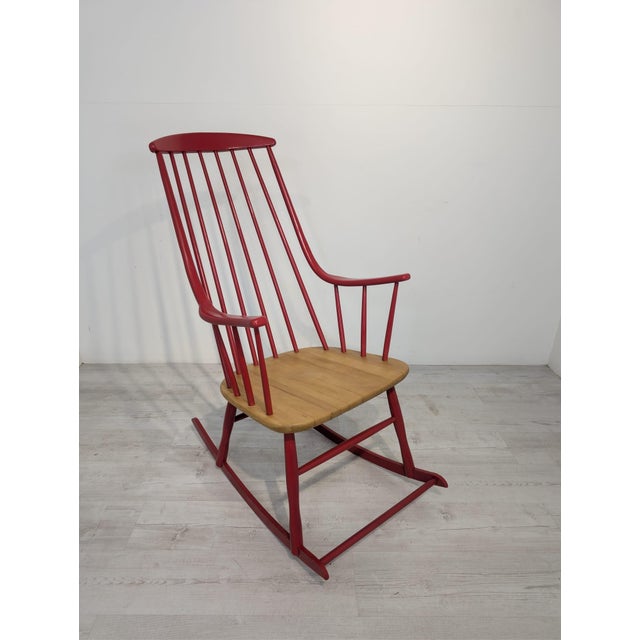 Grandessa Rocking Chair by Lena Larsson for Nesto, 1960s For Sale - Image 13 of 13