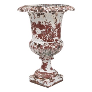 1900s French Cast Iron Planter For Sale