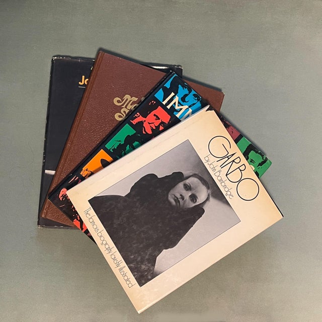 Mid 20th Century Old Hollywood Hardcover Books- Set of Four For Sale - Image 4 of 5