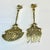 1940s Vintage Italian Baroque Rocco Brass Serving Utensils, Fork and Spoon - Set of 2 For Sale - Image 9 of 9