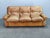 Large and comfortable 3-seater sofa produced by Arcon Italia in the 1970s. Crafted from high-quality cognac buffalo...