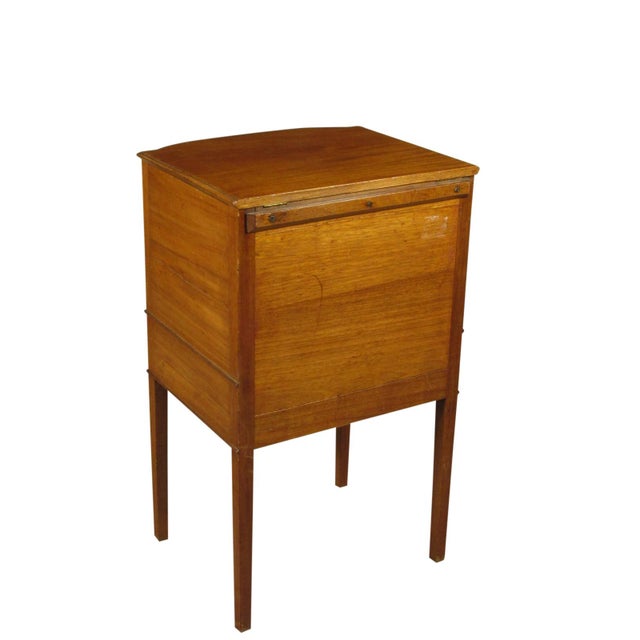 Early 19th Century Regency Inlaid Nightstand For Sale - Image 10 of 10