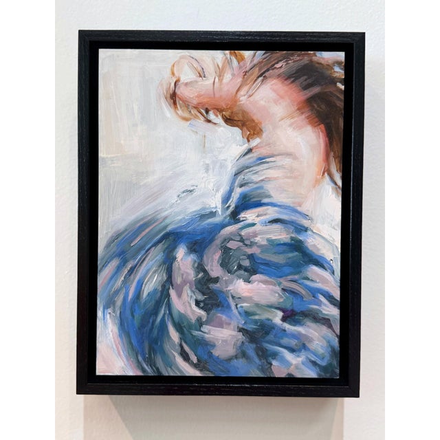 Abstract Blur of Becoming by Michelle Jader | Oil on panel Abstract representation of movement and emotion. For Sale - Image 3 of 5