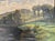 Blue Schocketal with Fulda, Scholz Paul, 56 on the River Kassel, 1937, Oil on Canvas, Framed For Sale - Image 8 of 13