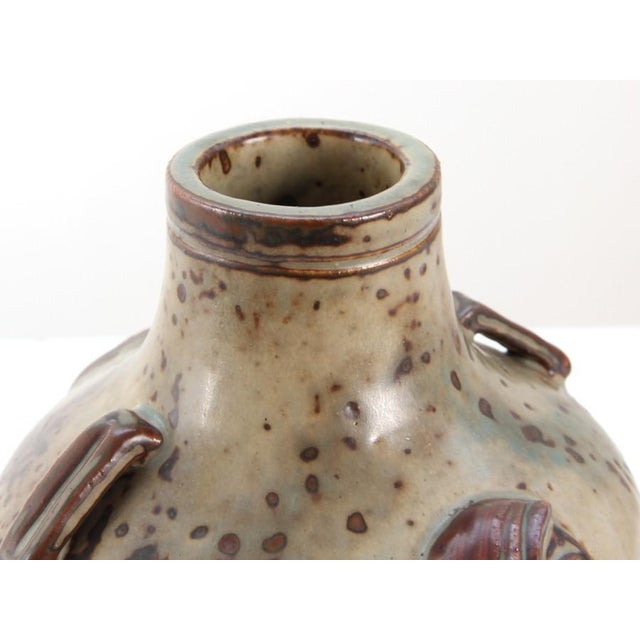 Ceramic Scandinavian Ceramic Vase by Jais Nielsen for Royal Copenhagen, 1949 For Sale - Image 7 of 9