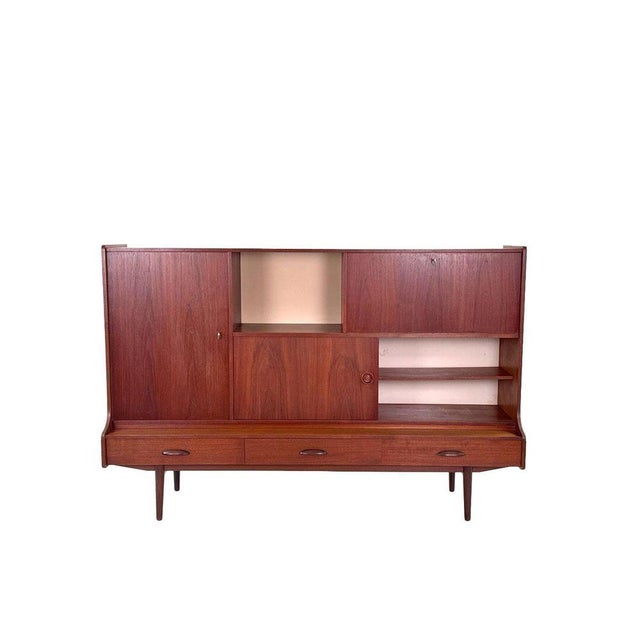 Mid-Century Modern Vintage Highboard, 1960s For Sale - Image 3 of 9