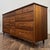Vintage 1961 Solid Walnut MCM Dresser and Nightstand Set For Sale - Image 9 of 18