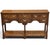 Late 20th Century Baker Furniture Georgian-Style Carved Oak Welsh Dresser With Open Plate Rack [2-Part], Brass Bail Hardware and Turned Supports For Sale In Washington DC - Image 6 of 15