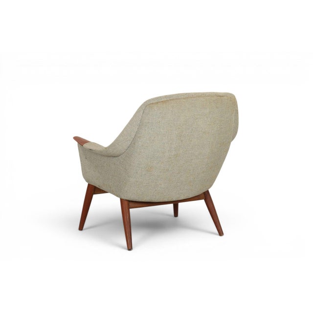 Mid 20th Century Mid 20th Century Lowback Organic Modern "Marina" Armchair by Gerhard Berg for Stokke For Sale - Image 5 of 7