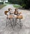 Wrought Iron, Wicker and Wood Slatted Bar Stools by Arthur Umanoff for Raymor, 1950s