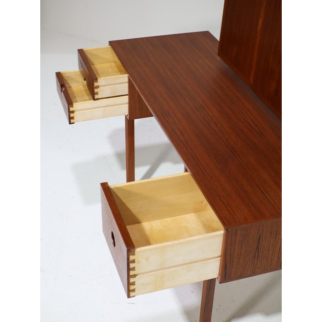 Model 40 Dressing Table in Teak by Kai Kristiansen for Aksel Kjersgaard, Denmark, 1960s For Sale - Image 10 of 18