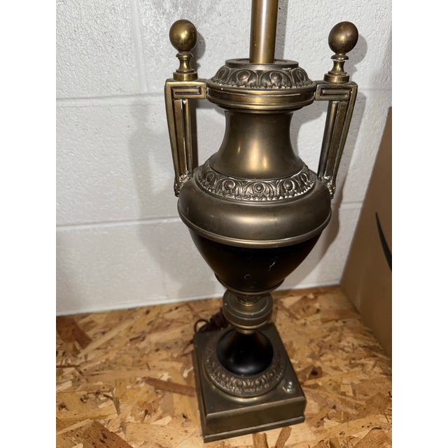 Stieffel Lamp Company Heavy Brass Monumental Trophy Style Lamp. Vintage Neoclassical/ Traditional Brass Trophy Urn Stiffel...