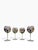 Vintage Royal Danube Romania Hand-Painted Crystal Floral Goblets – Set of 6 For Sale In West Palm - Image 6 of 12