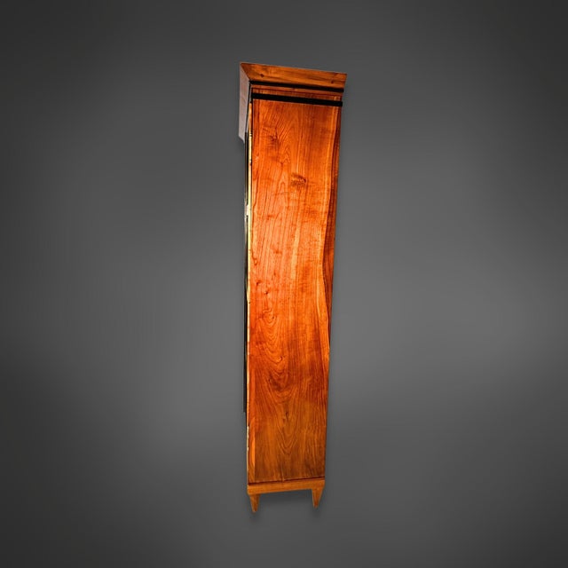 Biedermeier Cherry Wood Display Cabinet, Southern Germany, 1825 For Sale - Image 4 of 14