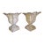Pair of Large Vintage Wicker Urns For Sale