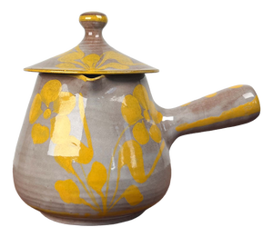 Vintage Italian Japanese Style Pottery Teapot from Cerasarda Fatto a Mano, 1970s
