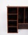 Wall-Hung Bookcase with Shelf Sections in Hand Polished Mahogany, 1890s For Sale - Image 5 of 10