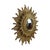Gold Sun Mirror Two Levels Convex Mirror Sunburst, 1960s For Sale - Image 9 of 15