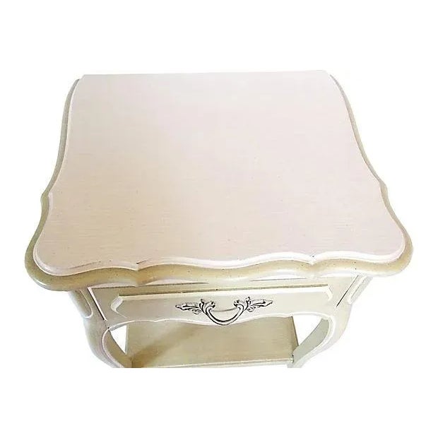 French French Regency-Style Nightstand For Sale - Image 3 of 9