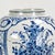 Pair of Antique Blue and White Delft Spice Jars For Sale - Image 9 of 15