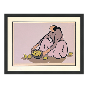r.c. Gorman, Cocheta (State I), Large Hand Signed Lithograph, Edition of 150, Framed, 1979