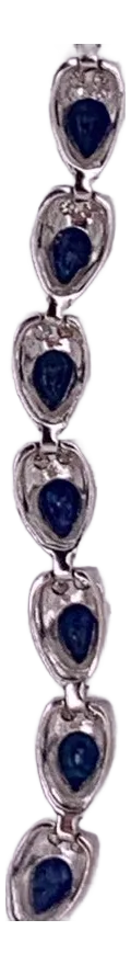 14 Karat White Gold Necklace 2 Carat, 23 Grams