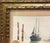 Mid-Century Modern Mid Century Maritime Watercolor Painting - Sailboat in a Harbor - Signed, Fantastic Gilt Wood Frame For Sale - Image 3 of 8