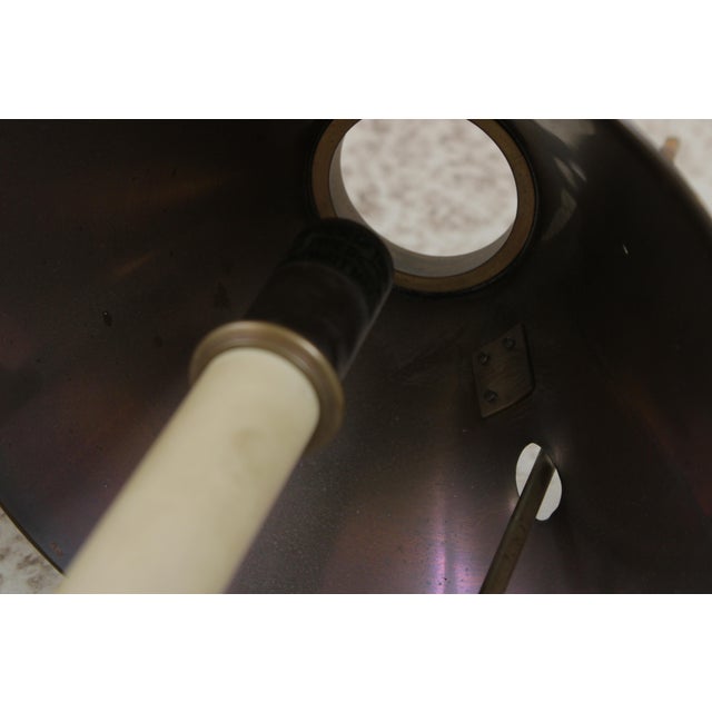 1970s Traditional Chapman Lighted Sconces W. Tole Shades - a Pair For Sale - Image 11 of 13